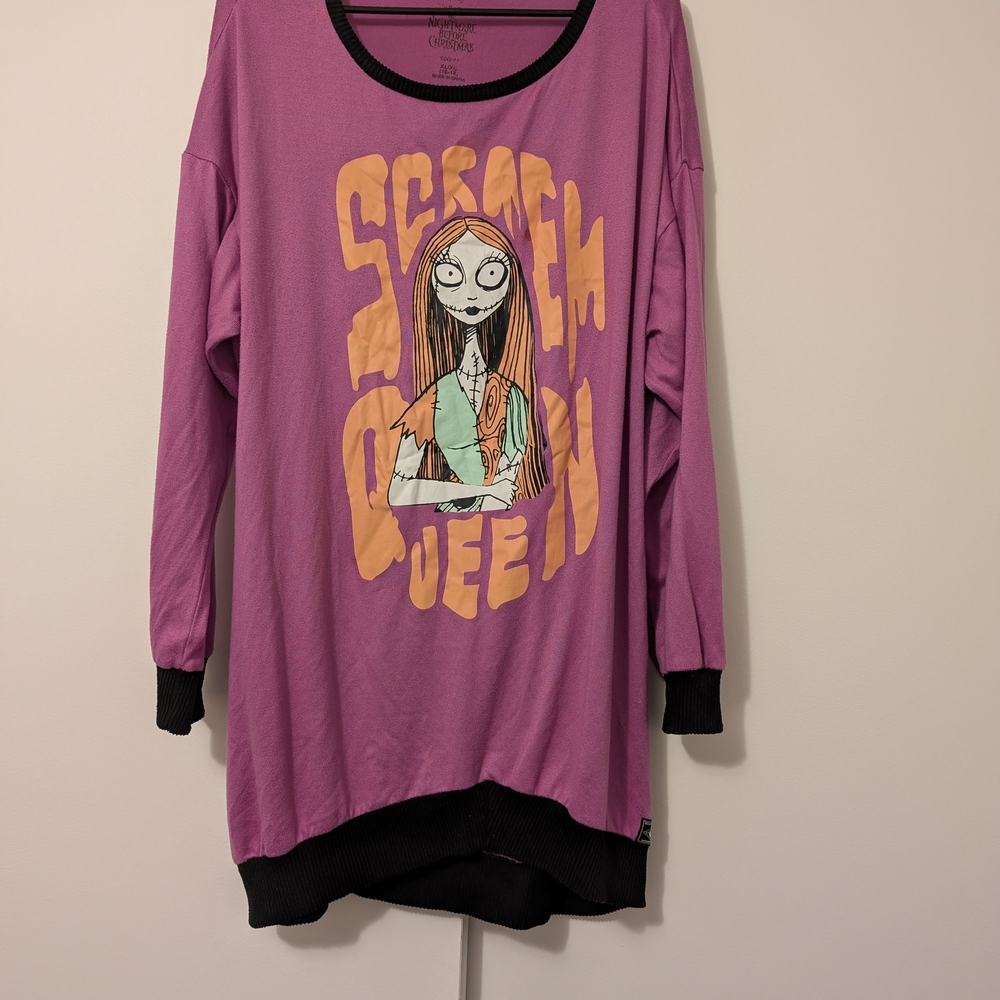 Disney Pink Nightmare Before Christmas Top